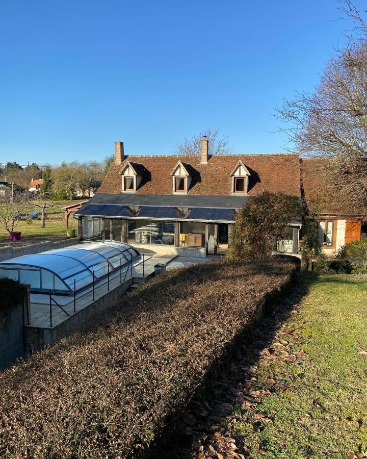La Charmeraie : Gite De Charme, Piscine Et Spa Thésée Zewnętrze zdjęcie